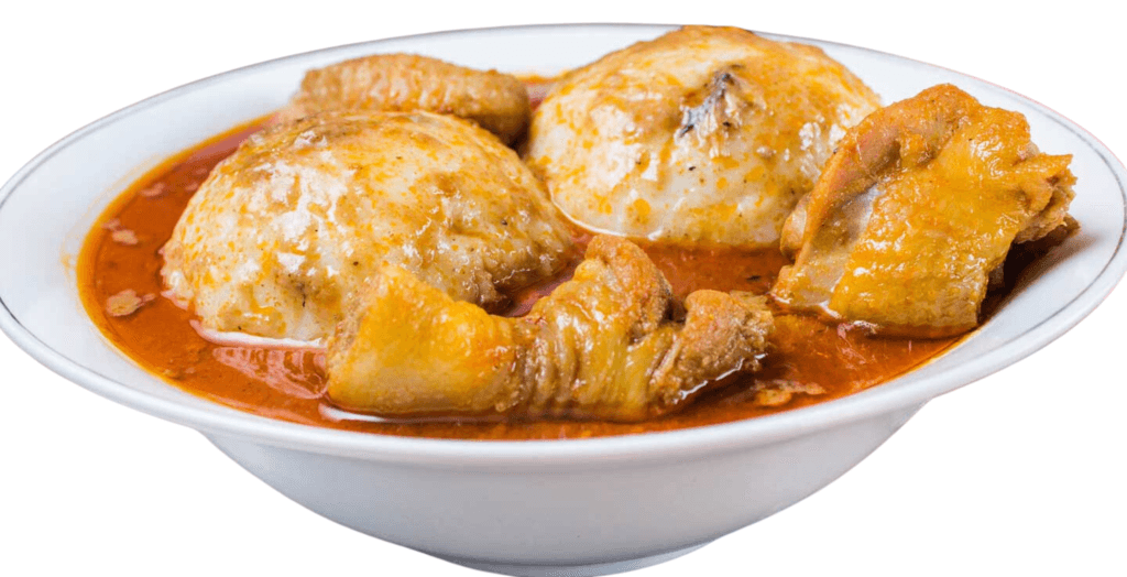 Peanut Soup & Fufu W/Choice Of Meat