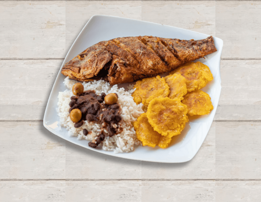 SNAPPER/ RICE /PLANTAIN